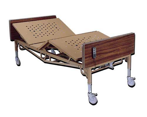 Homecare Bariatric Bed Package Full Electric & 1 Pr T Rails
