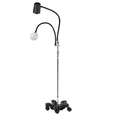 Exam Light  Mobile w/ 2x Magnifier  Black