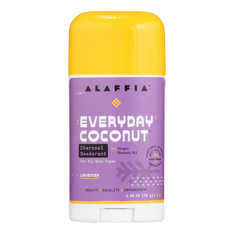 Alaffia - Deodorant - Coconut Lavender - 2.65 Oz.