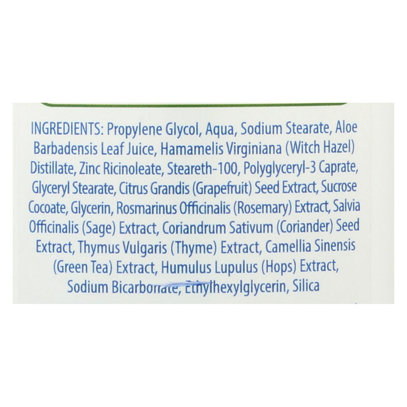 Kiss My Face Deodorant Natural Active Life Fragrance Free Natural Active Life Aluminum Free - 2.48 Oz