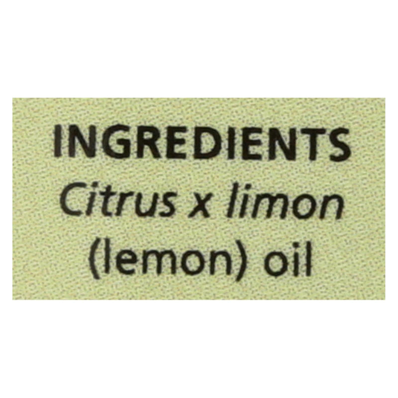 Aura Cacia - Essential Oil - Lemon - 0.5 Fl Oz