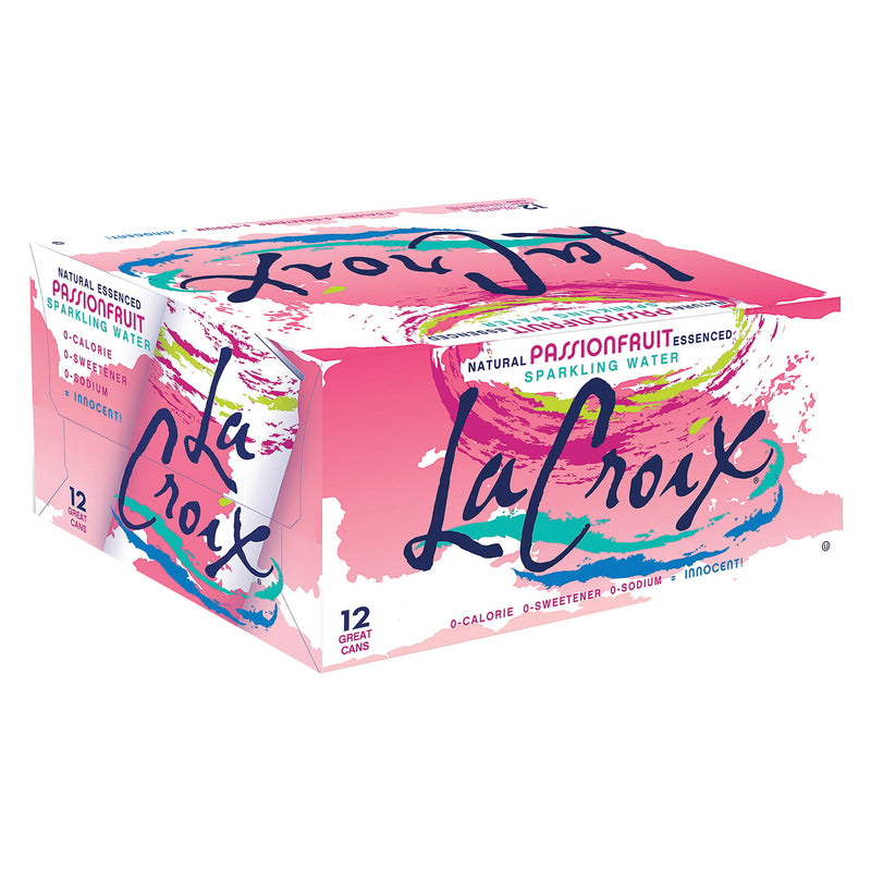 Lacroix Sparkling Water - Passionfruit - Case Of 2 - 12-12 Fl Oz