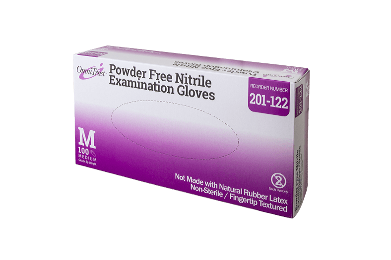  Blue Omni 201 Nitrile Exam Grade Gloves