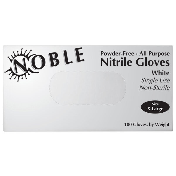 Noble Nitrile 3 Mil Thick All Purpose Powder-Free Textured Gloves