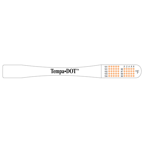 Tempa-Dot Disposable Thermometer- Sterile Bx/100