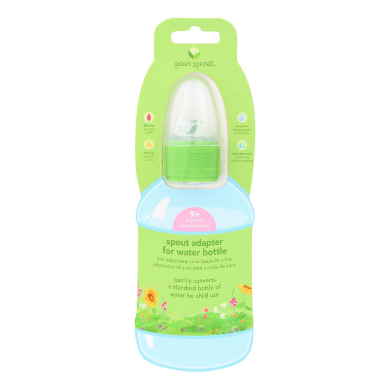 Green Sprouts Water Bottle Cap Adapter - Toddler - 6 To 24 Months