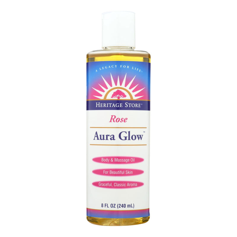Heritage Products Aura Glow Skin Lotion Rose - 8 Fl Oz