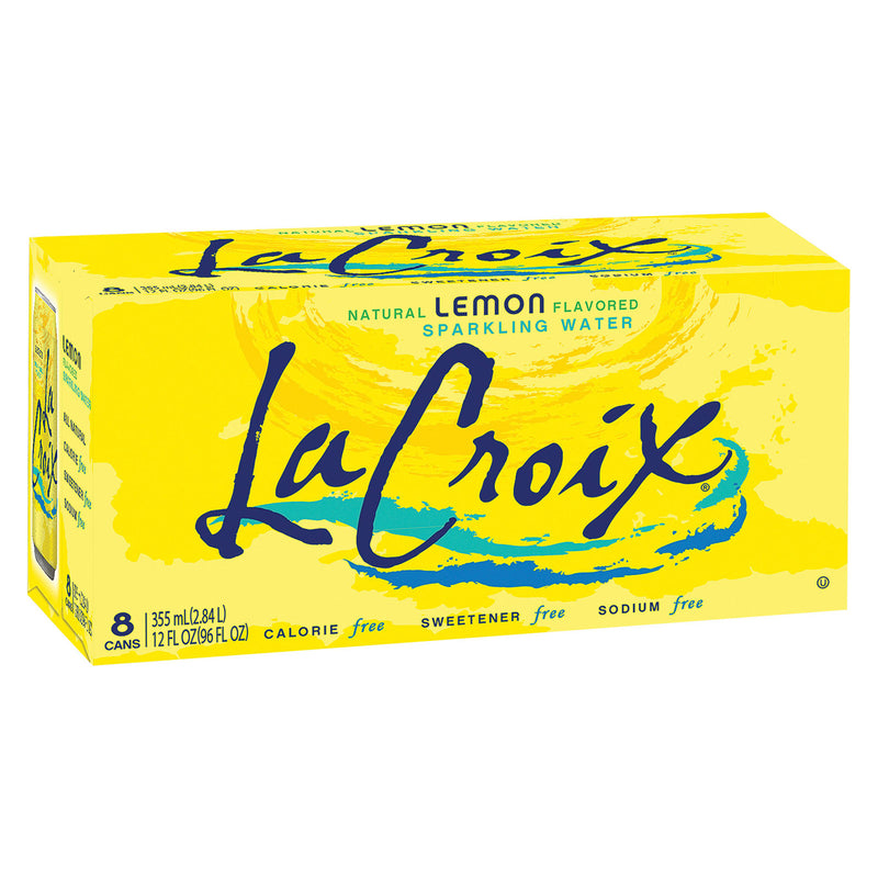 Lacroix Sparkling Water - Lemon - Case Of 3 - 12 Fl Oz.