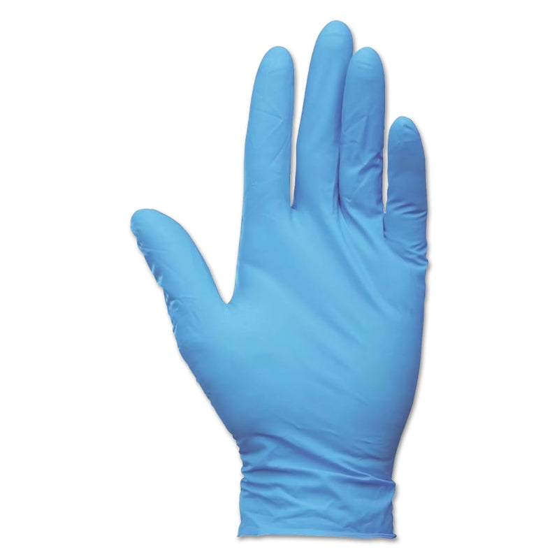 G10 Flex Blue Nitrile Gloves, G10, 2 Mil, Medium, Blue