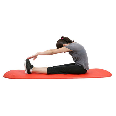 Cushioned Exercise Mat Red 26  x 72  x 0.6