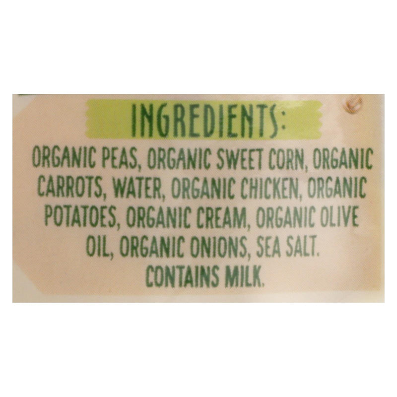 Sprout Organic Foods Creamy Vegetables With Chicken Baby Food  - Case Of 6 - 4 Oz