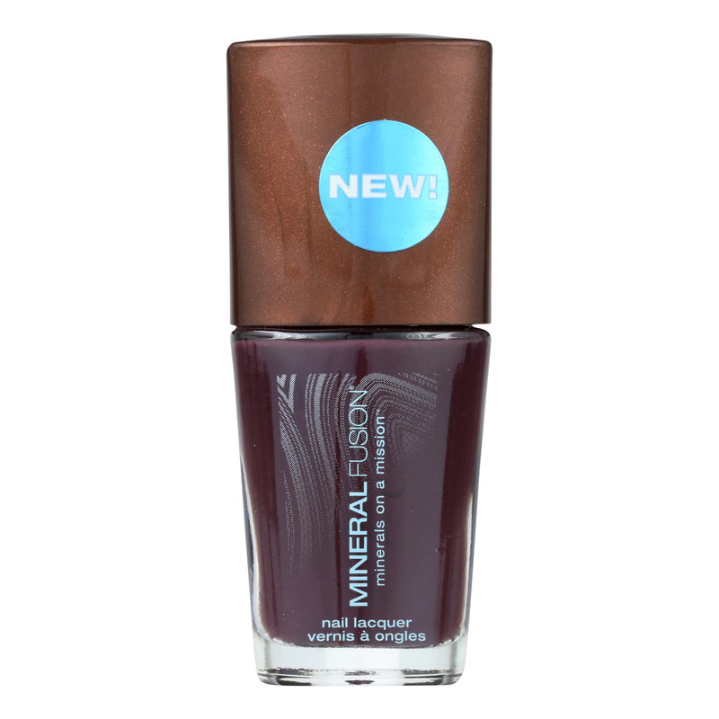 Mineral Fusion - Nail Polish - Pretty In Plum - 0.33 Oz.