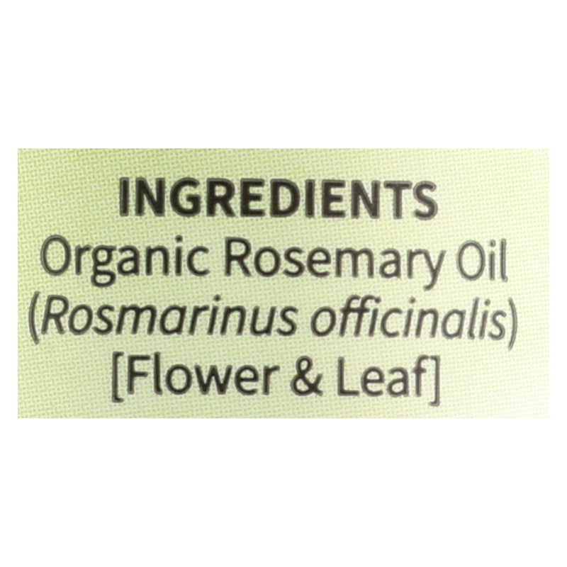 Garden Of Life - Essential Oil Rosemary - .5 Fz