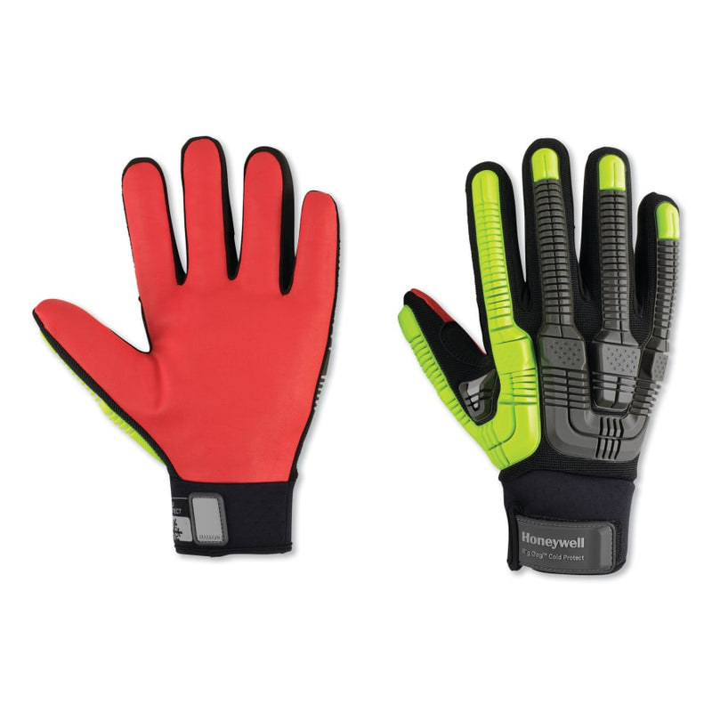 Rig Dog™ Cold Protect Gloves, Ansi A6, Hook And Loop Cuff, 8/M