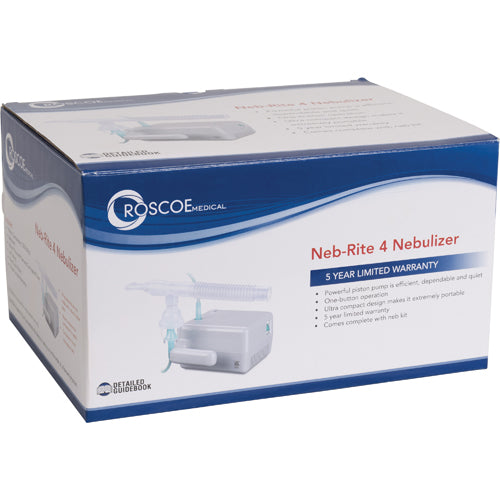 RiteNeb 4 Nebulizer Compressor System w/Disposable Neb Kit