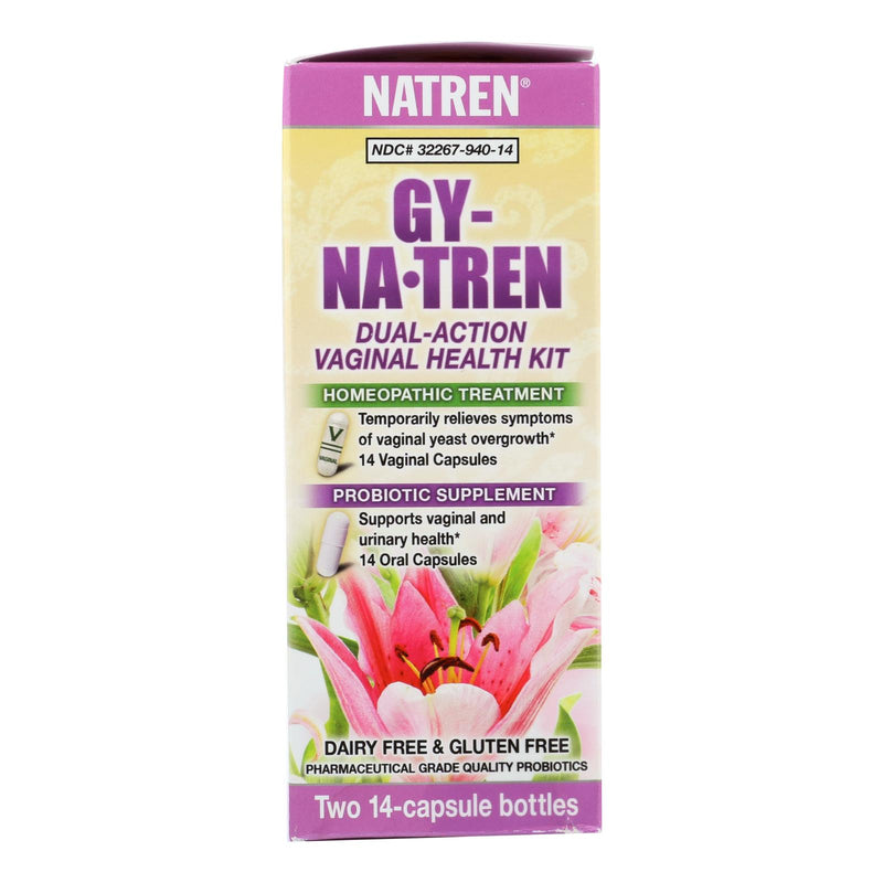 Natren Gy-natren Dual Action Vaginal Health Kit  - 1 Each - Ct