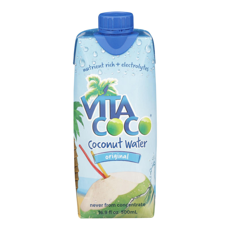 Vita Coco Coconut Water - Pure - Case Of 12 - 500 Ml