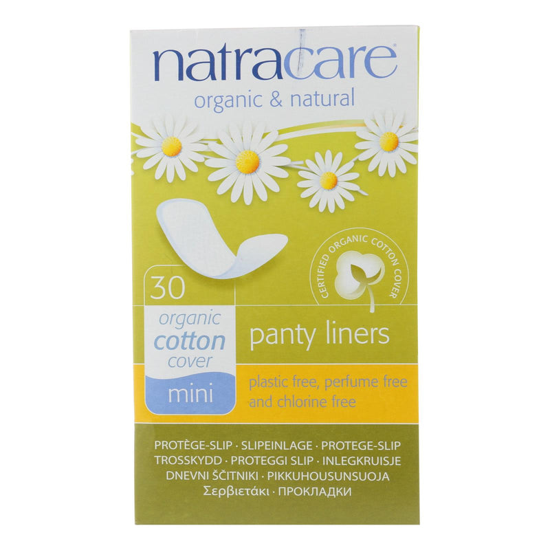 Natracare Mini Panty Liners  - Case Of 10 - 30 Ct
