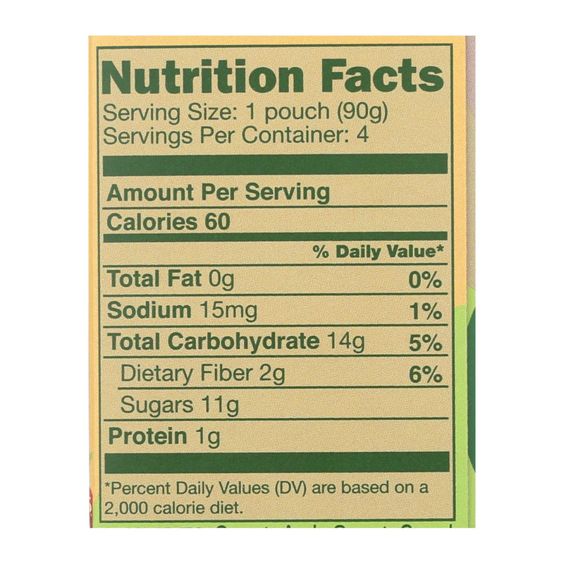 Gogo Squeez Bolder Berry Organic Fruit & Veggiez On The Go - Case Of 12 - 4-3.2 Oz