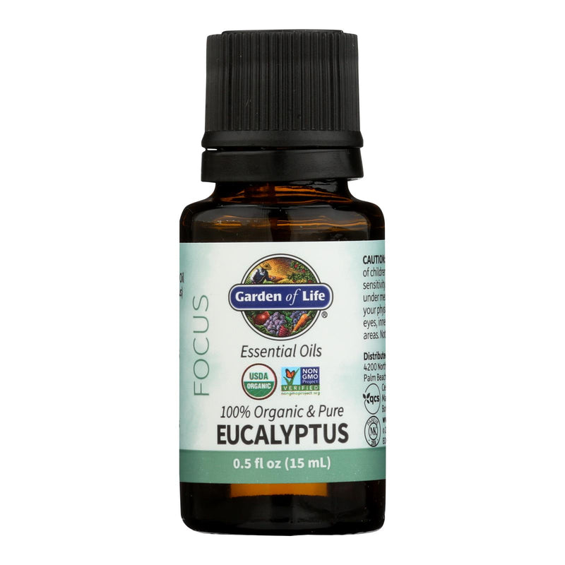 Garden Of Life - Essential Oil Eucalyptus - .5 Fz