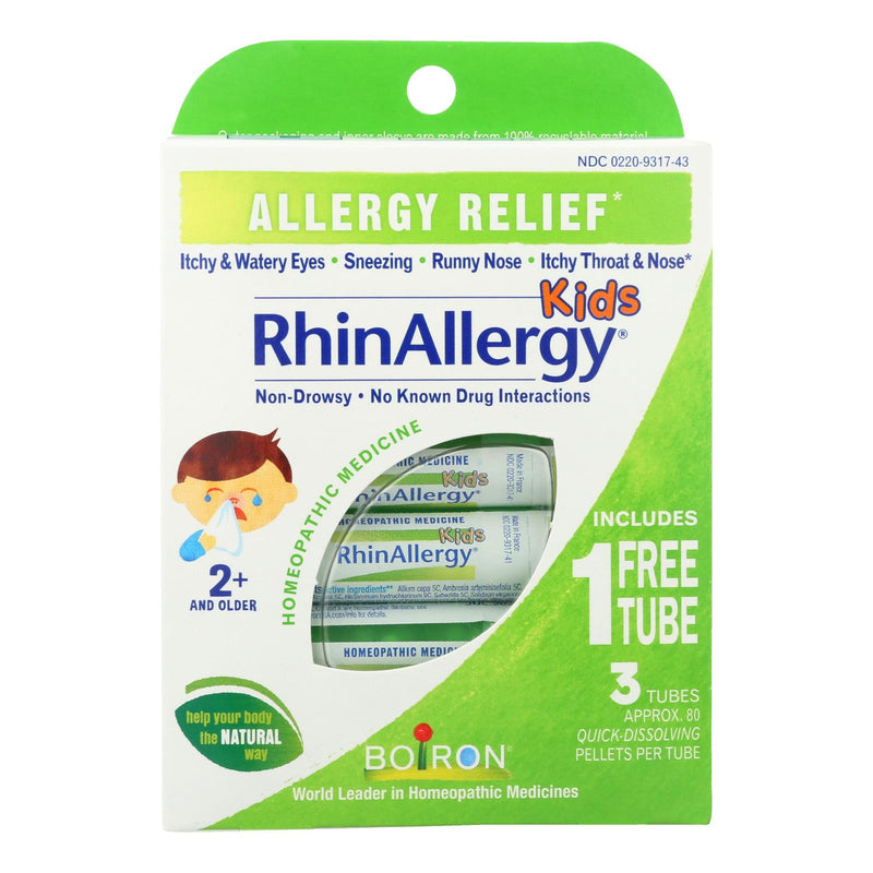 Boiron - Rhinallergy Kds Pellets - 3 Ct