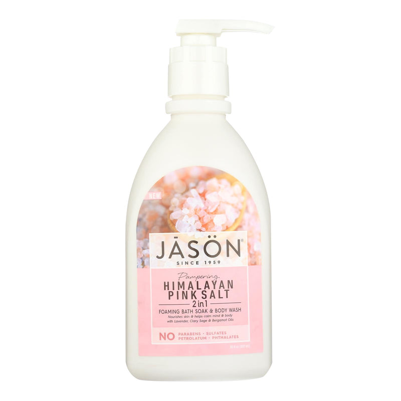 Jason Natural Products - Body Wash Himlyn Salt - 1 Each - 30 Fz