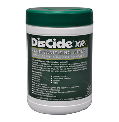 DisCide XRA Hand Wipes/ Towelettes Pk/160