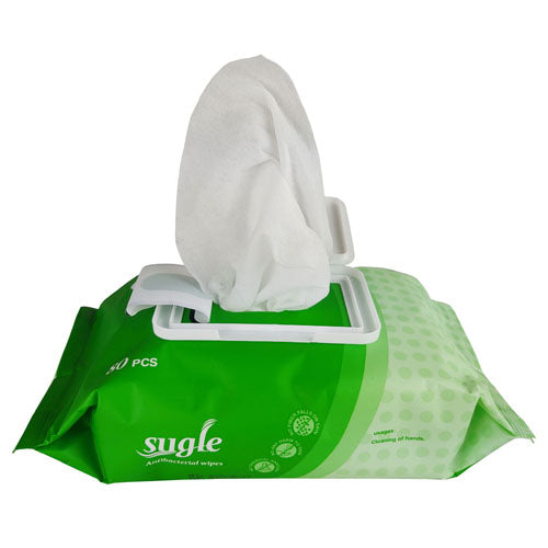 Disinfectant Wipes - Pk/80 Antibacterial & Hard Surface