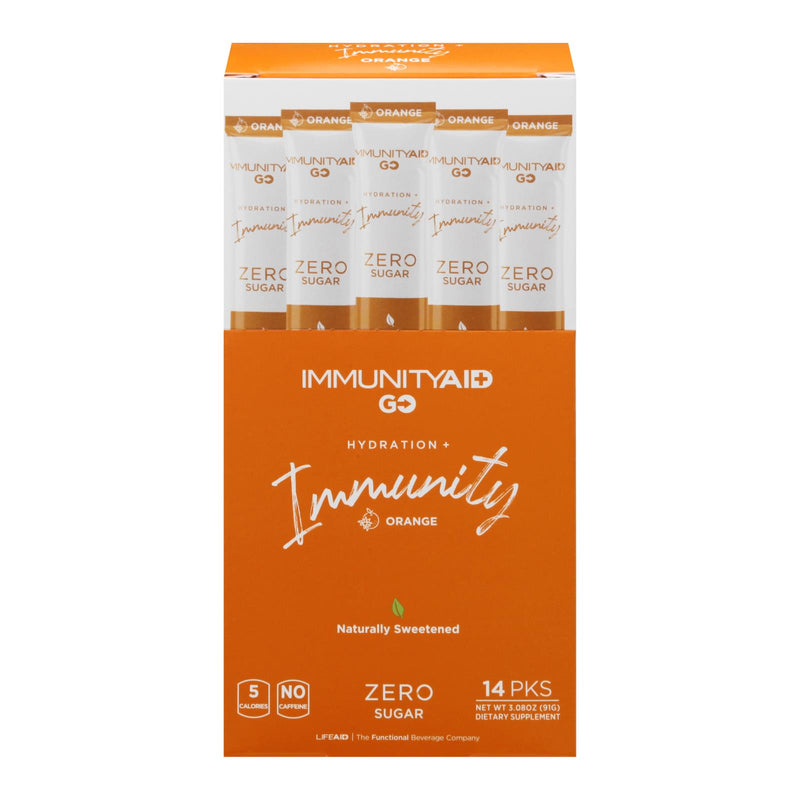 Lifeaid Beverage Company - Immunityaid Go Orange - 1 Each 1-14 Ct