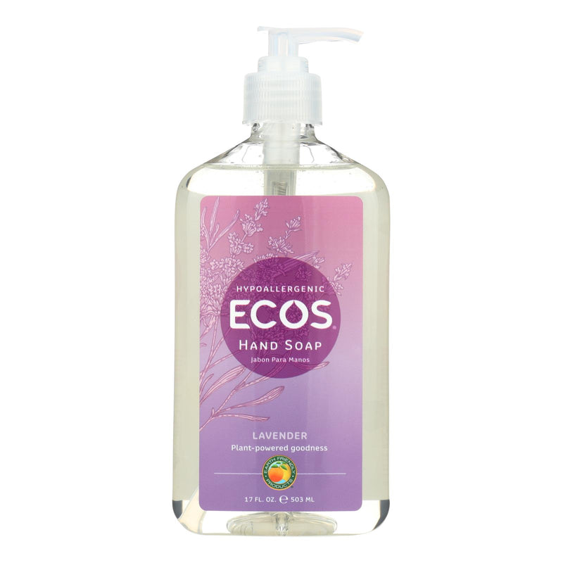 Earth Friendly Hand Soap - Lavender - Case Of 6 - 17 Fl Oz.