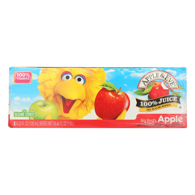 Apple And Eve Sesame Street Big Bird&