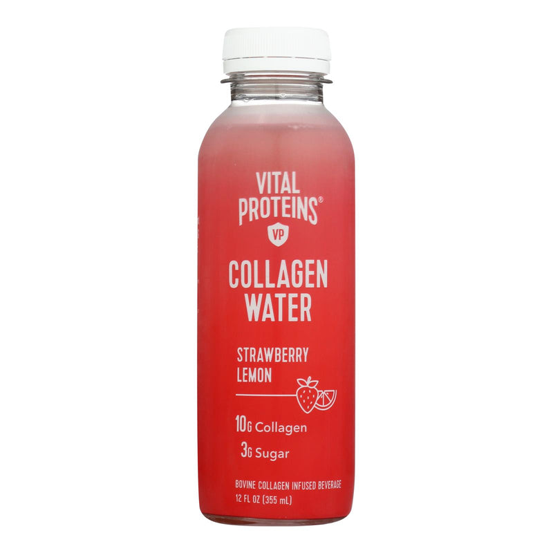 Vital Proteins - Wtr Collagen Strwbry Lem - Cs Of 12-12 Fz