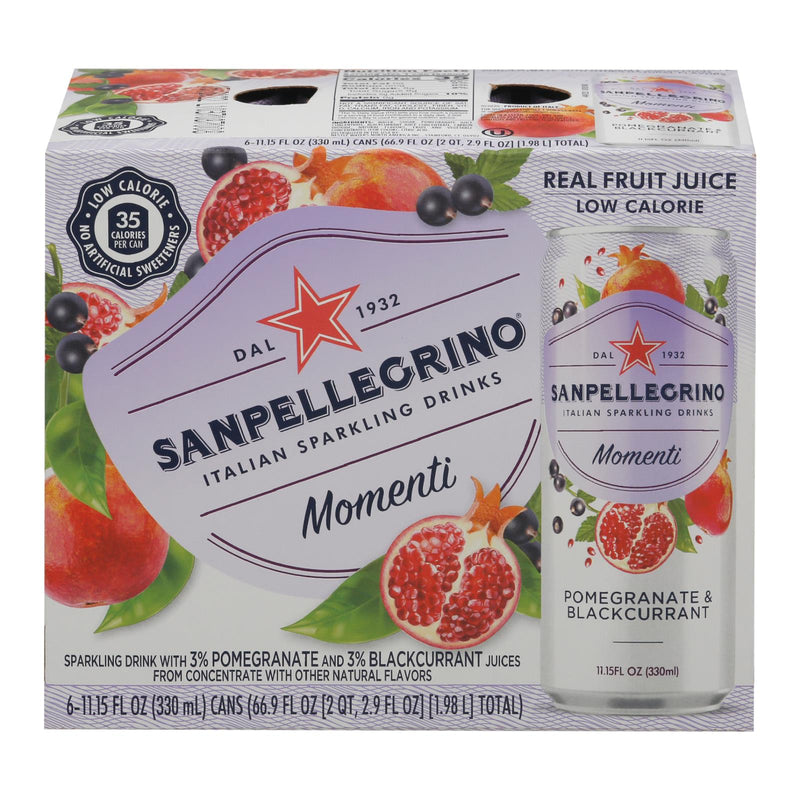 San Pellegrino - Sparkling Bev Pomgrn Black Crnt - Case Of 4 - 6-11.15z