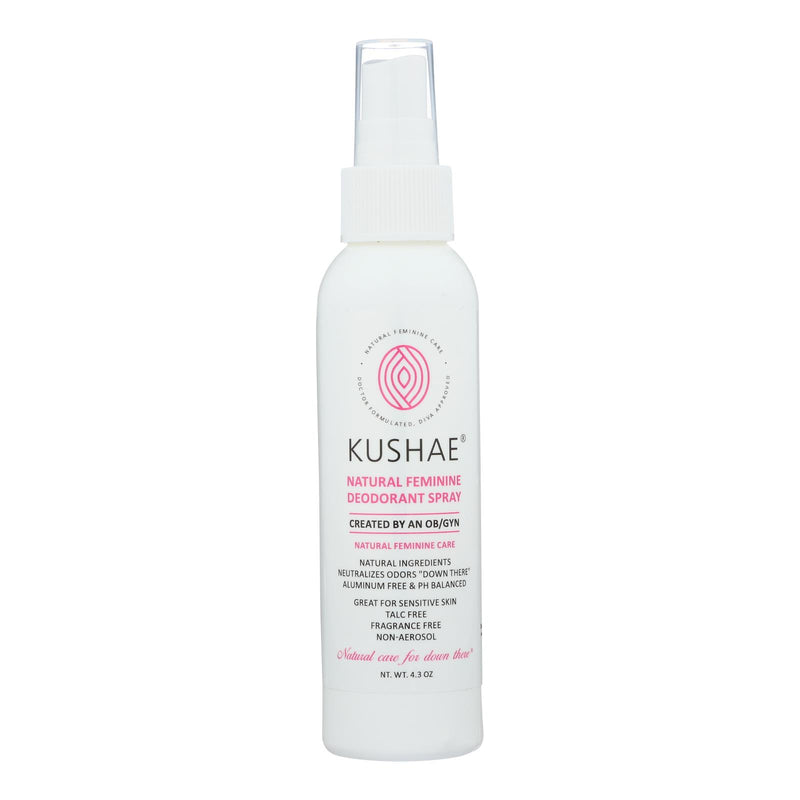 Kushae - Feminine Deodorant Spray - 1 Each 1-4.3 Oz