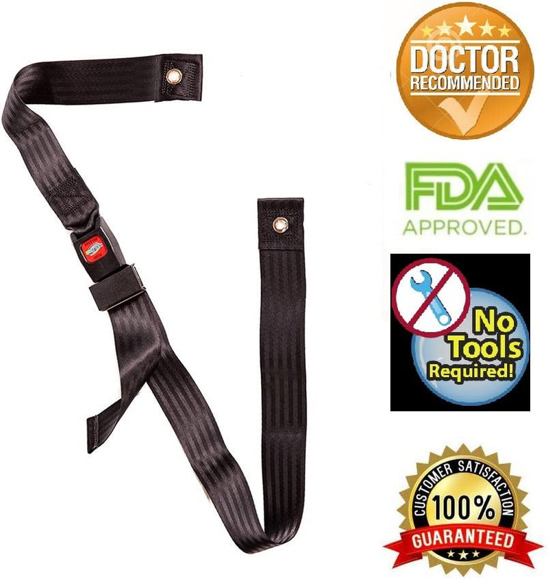 Buckle Up(TM) Wheelchair Seat Belt