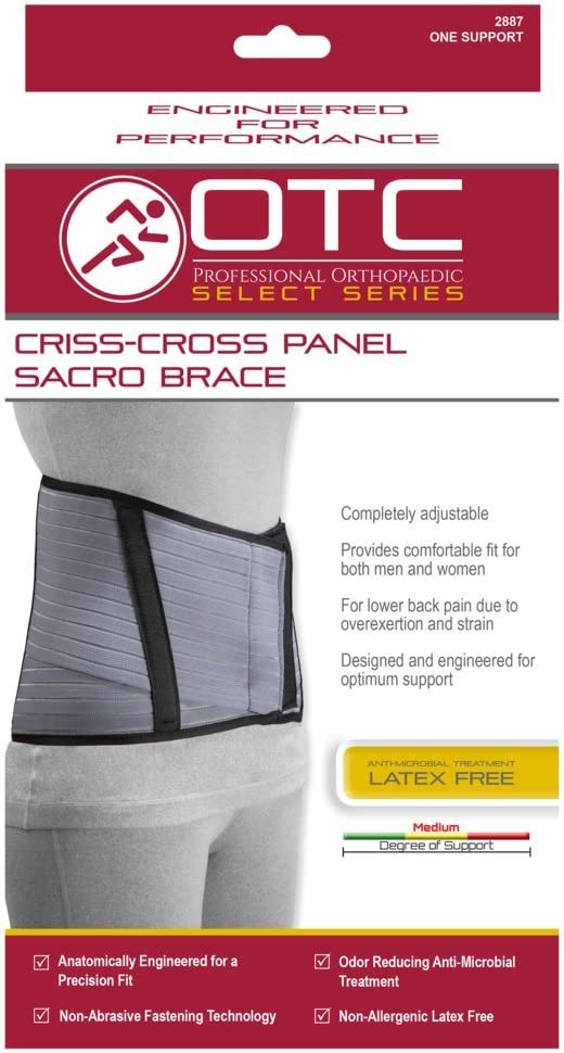 Back Support Criss Cross Style X-Large