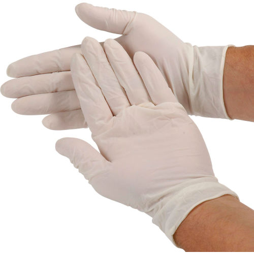 Latex Exam Gloves Med  N-s 10-100-cs  Powder Free