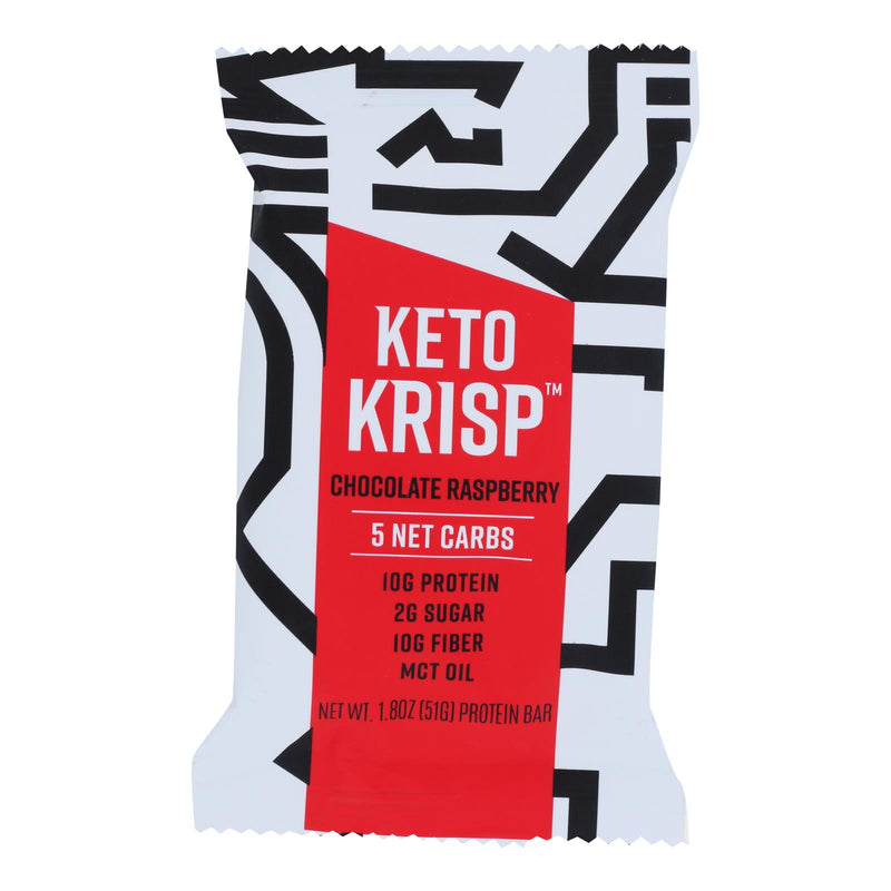 Keto Krisp - Bar Chocolate Raspberry - Case Of 12-1.8 Oz