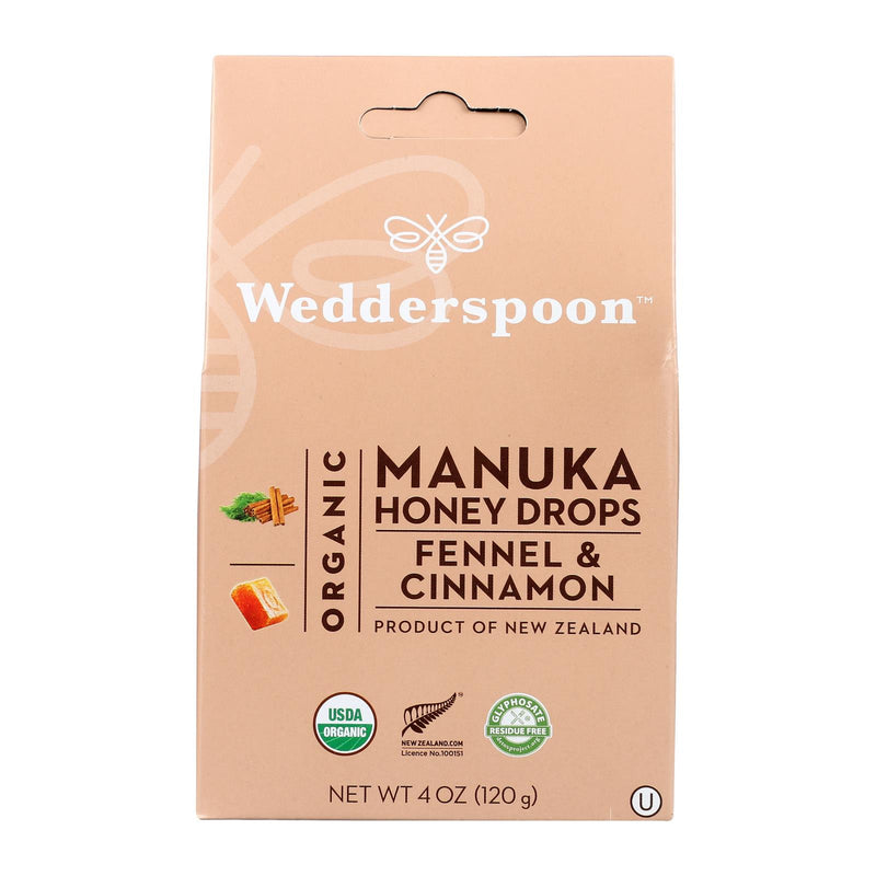 Wedderspoon - Drops Manuka Fnl&cinn - 1 Each - 4 Oz