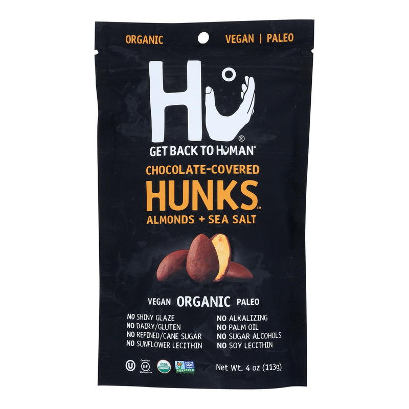 Hu - Hunks Organic Chocolate Cvrd Al-ss - Case Of 6-4 Oz