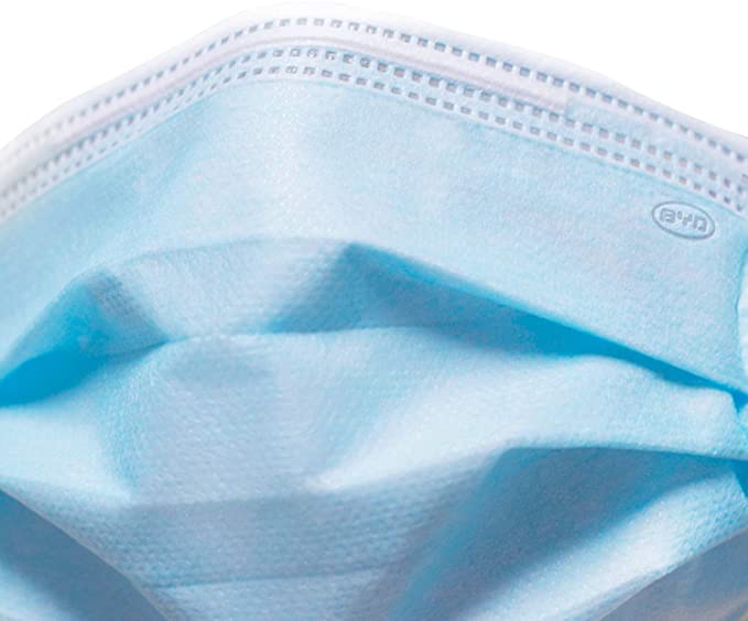 BYD CARE 3-Ply ASTM Level 3 Surgical Face Mask (Blue)