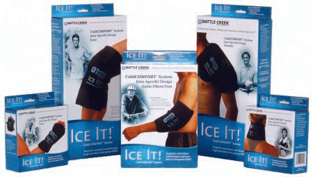 Battle Creek Ice It! Reusable Cold Pack (C-Pack Double) 4.5 x 6 inches