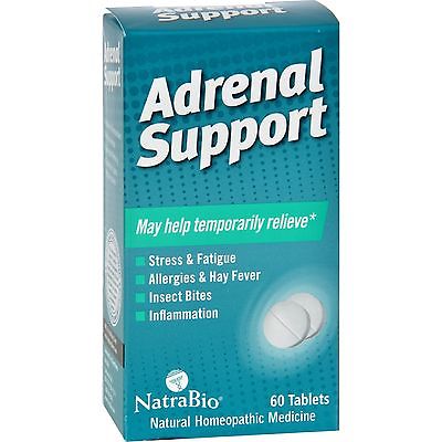 NatraBio Adrenal Support (1x60 TAB )