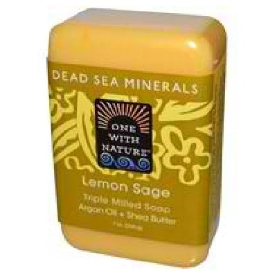 One With Nature Lem Sage Bar Soap (1x7OZ )