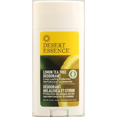 Desert Essence Lemon Tea Tree Deodorant (1x2.5 Oz)