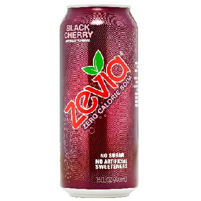 Zevia Nat Black Chry Soda (12x16OZ )