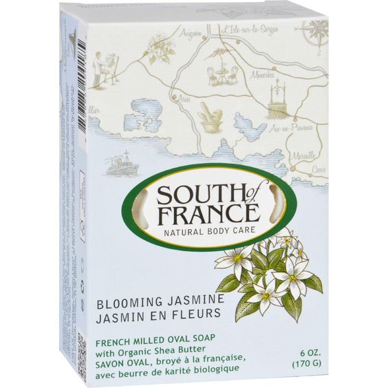 South of France Bar Soap Blooming Jasmine (1x6 OZ)