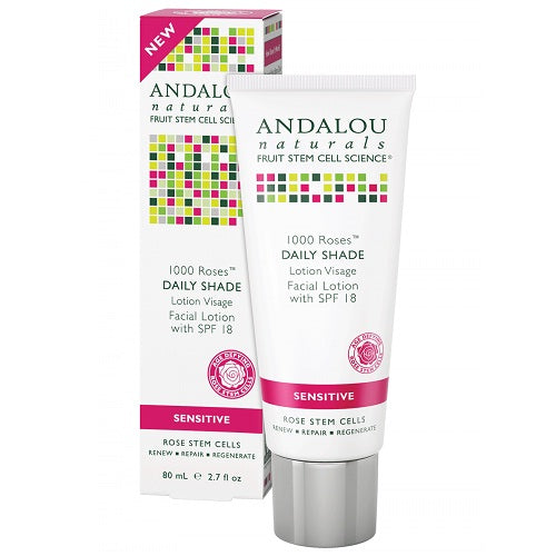 Andalou Naturals 1000 Roses Facial Lotion SPF 18 (1x2.7 OZ)