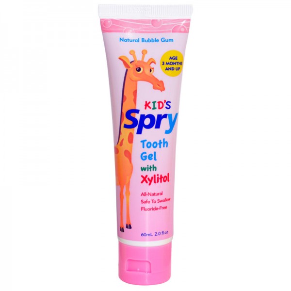 Spry Kids Tooth Gel Bubble Gum (1x2 OZ)