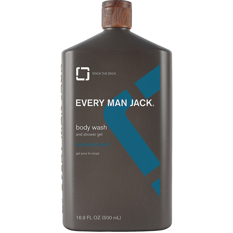 Every Man Jack Wash, Signature Mint (1x16.9 OZ)